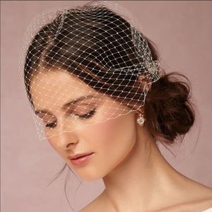 BHLDN birdcage veil